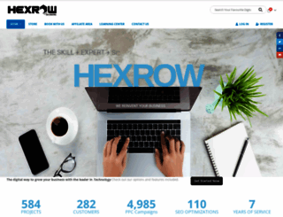 hexrow.com screenshot