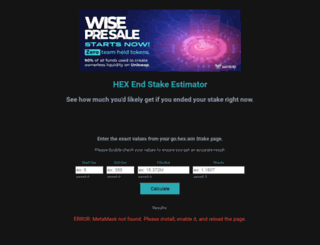 hexstat.com screenshot