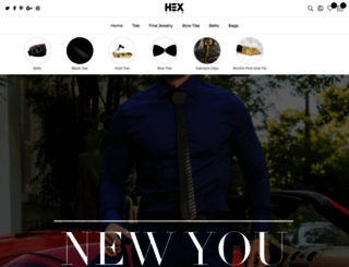 hextie.com screenshot