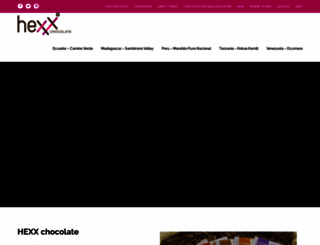 hexxchocolate.com screenshot
