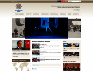 heydar-aliyev-foundation.org screenshot