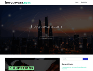 heyguevara.com screenshot