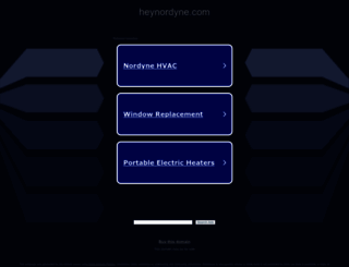 heynordyne.com screenshot