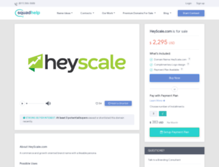 heyscale.com screenshot