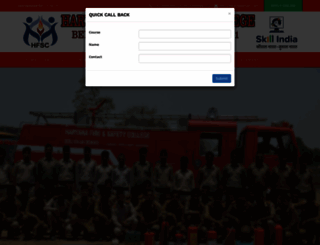 hfscrewari.edu.in screenshot