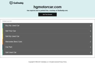 hgmotorcar.com screenshot