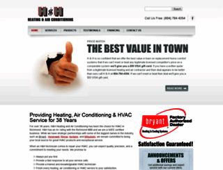 hh-heatingcooling.com screenshot