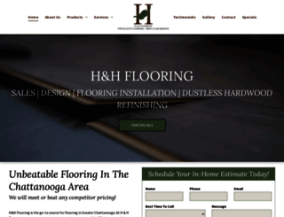 hhflooringllc.com screenshot