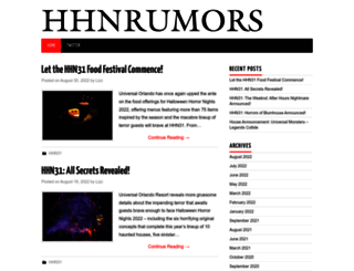 hhnrumors.com screenshot