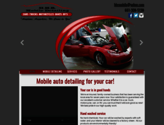 hhrmobileautodetailing.com screenshot