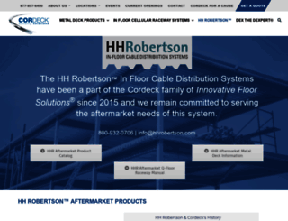 hhrobertson.com screenshot