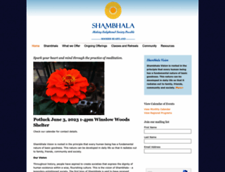 hhsmg.shambhala.org screenshot
