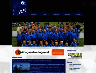 hhvkorfbal.nl screenshot