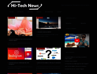 hi-tech-news.fr screenshot