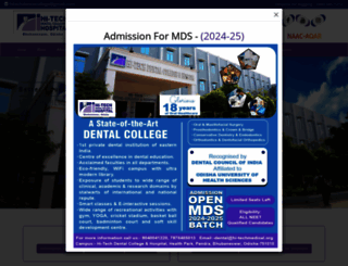 hi-techdentalbbsr.org screenshot