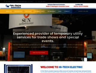 hi-techelectric.com screenshot
