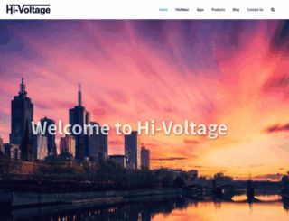hi-voltage.com.au screenshot