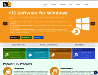hi5software.com screenshot
