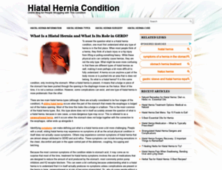 hiatalherniacondition.com screenshot