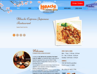 hibachifl.com screenshot