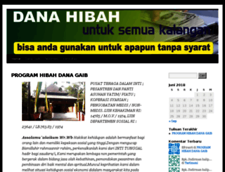 hibahdanagaib.wordpress.com screenshot