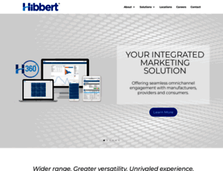 hibbertgroup.com screenshot