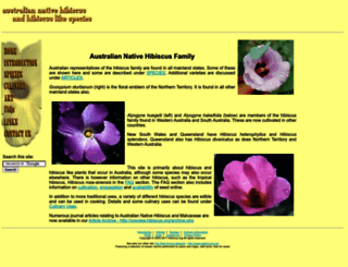 hibiscus.org screenshot