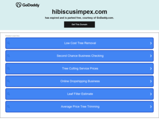 hibiscusimpex.com screenshot