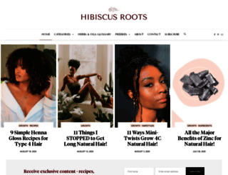 hibiscusroots.com screenshot