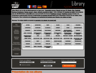 hibou-music.com screenshot