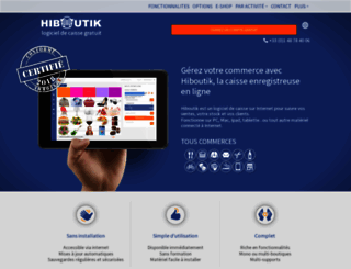 hiboutik.com screenshot