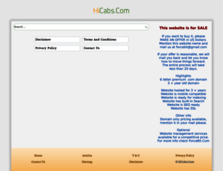 hicabs.com screenshot