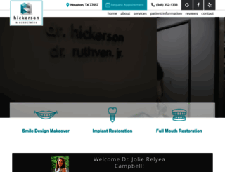 hickersondental.com screenshot