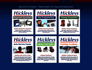 hickleys.com screenshot
