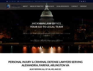 hickmanlawoffice.com screenshot
