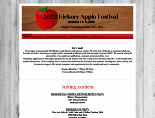 hickoryapplefest.com screenshot