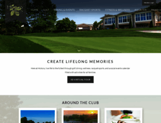 hickoryhillscountryclub.com screenshot