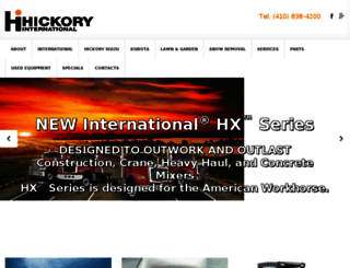 hickoryinternational.com screenshot