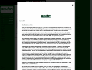 hickorynursing.com screenshot