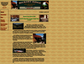 hickoryridgebbandb.com screenshot