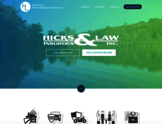 hicksandlaw.com screenshot