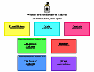 hicksons.org screenshot