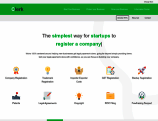 hiclerk.com screenshot