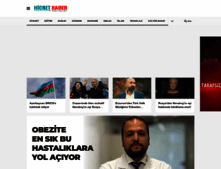 hicrethaber.com screenshot