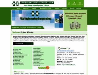 hidaspfilters.in screenshot