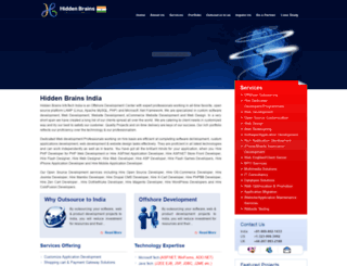 hiddenbrainsindia.com screenshot