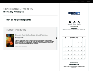 hiddencityphila.ticketleap.com screenshot