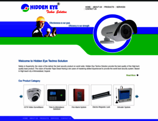 hiddeneyetechnosolution.com screenshot