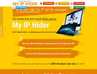 hide-my-ip.org screenshot