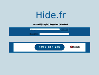 hide.fr screenshot